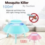 6465 Mosquito Trap Killer Space Ship Design lamp Flying saucer mosquito catcher suction Machine