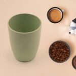 Reusable Cups/Mugs/ Glass/ Tumbler Set Eco Friendly Cups For Drinking Tea Coffee, Dishwasher Safe, Non-Slip Bathroom Cup Tooth Cups For Home Office (1 Pc)