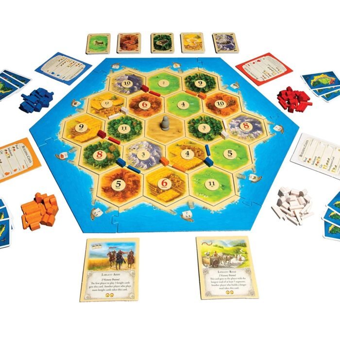 4659 Catan Board Game Extension Allowing a Total of 5 to 6 Players for The Catan Board Game | Family Board Game | Board Game for Adults and Family | Adventure Board Game (Pack of 1)