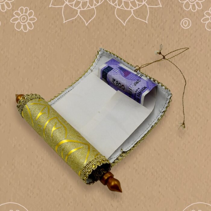 Money Gift Envelopes Lifafa - Multi Color Pack Of 5 Premium Designer Envelopes, Colorful Writing Message Scroll, Sandesha Card, Style Shagun Envelope Sagan Gift Envelopes For Weddings, Birthdays, Baby Shower, Anniversary - Image 3