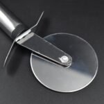 2732 Stainless Steel Pizza Cutter, Pastry Cake Slicer, Sharp, Wheel Type