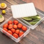 3-Piece BPA-Free Plastic Food Storage Containers with Secure Lids, Stackable and Freezer-Safe - Image 6