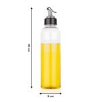 2346 Oil Dispenser Transparent Plastic Oil Bottle |  1 Liter