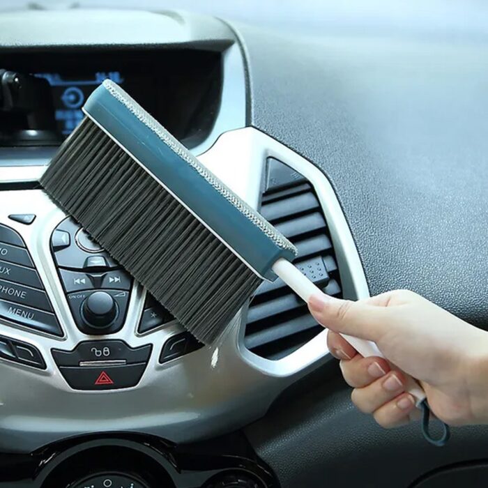 6619 Retractable Long-Handled Brush Household Cleaning Bed Sweeping Brush For Cleaning Car / Bed / Garden