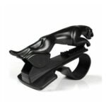 6469 Jaguar Leopard Shape Plastic Phone Clip, Mobile Phone Holder For Car Use