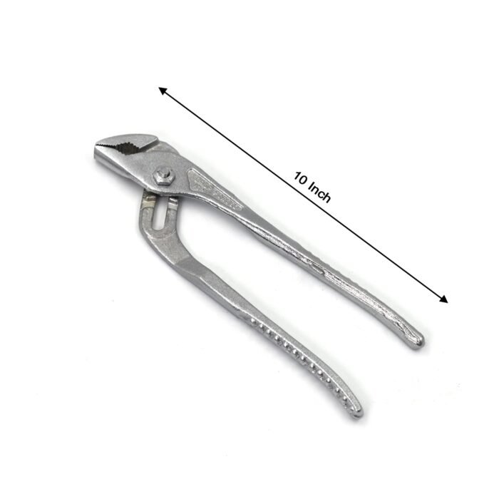 9026 Hand Tool - Water Pump Adjustable Plier Wrench Slip Joint Type, Chrome Plated