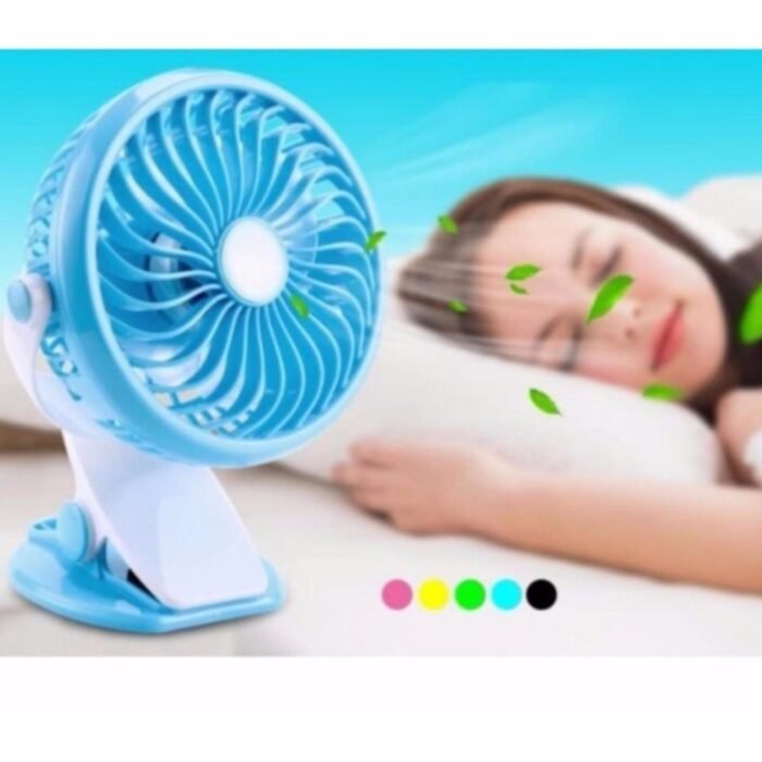 4824 Mini USB Clip Fan widely used in summers for cool down rooms and body purposes.