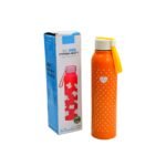 6451 400ML Stainless Steel Printed water bottle for school, college and office.