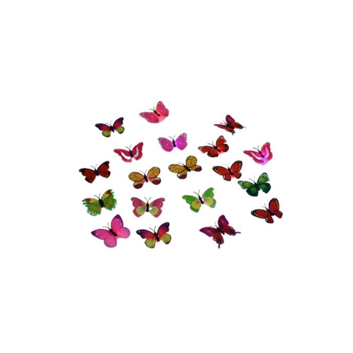 6497 BUTTERFLY 3D NIGHT LAMP COMES WITH 3D ILLUSION DESIGN SUITABLE FOR DRAWING ROOM, LOBBY. (Pack Of 50)
