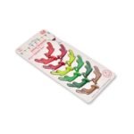 1723 Silicone Deer Drink Marker, Safe 16PCS Wine Glass Identification Tag Lightweight Unique Durable for Party 
