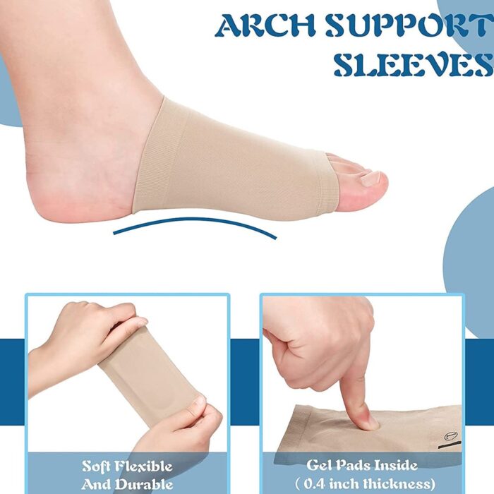 Adjustable Foot Arch Support Sleeve for Men & Women - Image 7