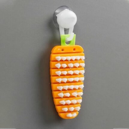 2909 Vegetable Scrubbing Brush, Vegetable Scrubber Nonâ€‘Toxic Fruit Brush Carrot Shape Vegetable Brush for Potato for Vegetable