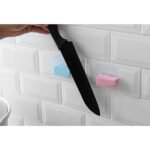 Punch-Free Wall Hanging Knife Holder / Stand, Knife Holder Kitchen Supplies Tool Holder Insert Knife Shelf Storage Rack (1 Pc ) - Image 7