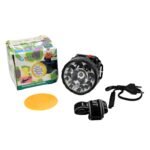 7518 HEAD LAMP 9 LED LONG RANGE RECHARGEABLE HEADLAMP ADJUSTMENT LAMP USE FOR FARMERS, FISHING, CAMPING, HIKING, TREKKING, CYCLING