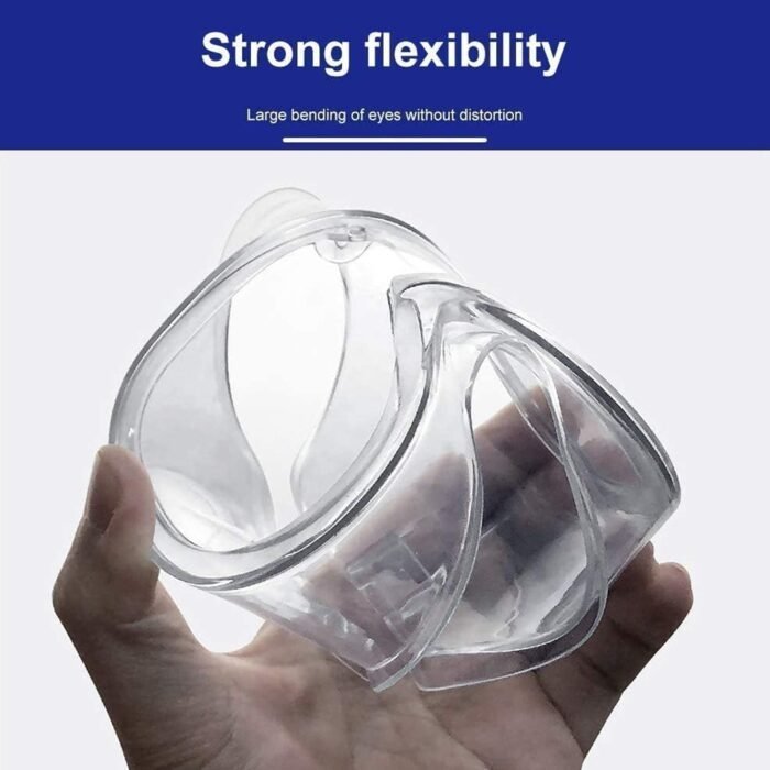 0509 Safety Goggles, Technic Safety Goggles Protection for Classroom Home & Workplace Prevent The Impact of Dust Droplets Gas Protection Glass