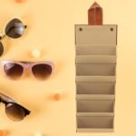 5 Slots Sunglasses Organizer Box - Sleek, Durable and Travel-Friendly Eyewear Storage Solution