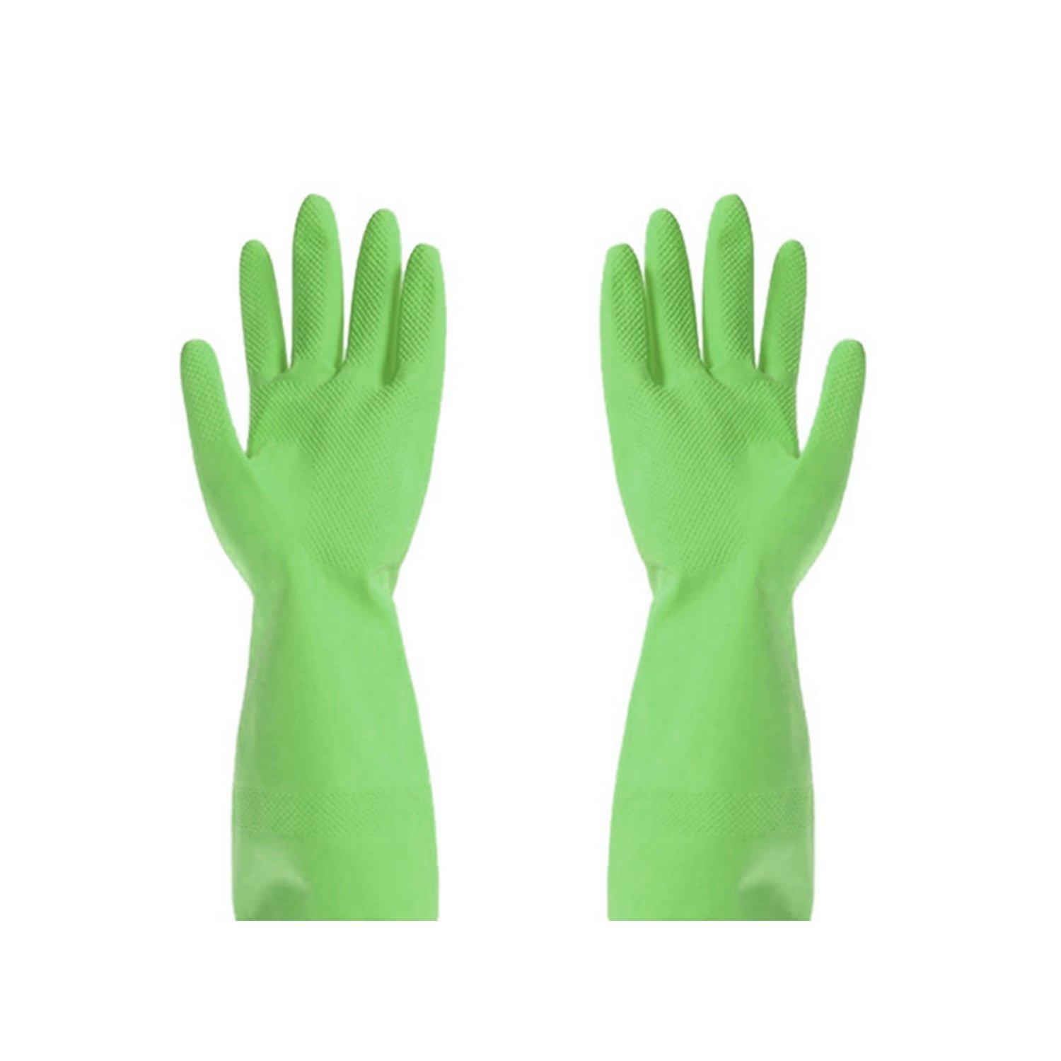 08_276134a3-0a25-4776-9759-1f5db4716df9 0653 Multipurpose cleaning rubber hand gloves (green) 1 PC