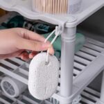 4 Layer Multifunctional Storage Shelf Organizer Narrow Storage Rack For Kitchen Or Bathroom