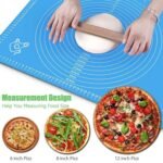 2585 Rolling Mat Silicone Baking Mat Fondant Mat Sheet Chapati