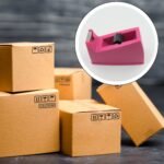 Jumbo Tape Dispenser For Using And Holding Tapes In Anywhere Purpose Etc.