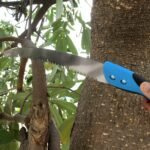 20 Inch Pruning Saw With High Carbon Steel Hand Saw Edge Sharpen Teeth With Cover Packing Perfect For Gardening, Grass, Tree Cutting, Plants, Shrubs, Wood, Branch Cut