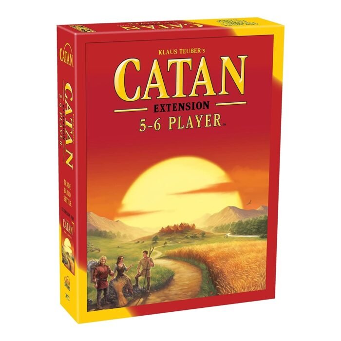 4659 Catan Board Game Extension Allowing a Total of 5 to 6 Players for The Catan Board Game | Family Board Game | Board Game for Adults and Family | Adventure Board Game (Pack of 1)