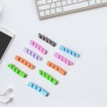 Spiral Charger Cable Protector Pack - Set of 10 Cable Savers for Fray Prevention and Device Compatibility