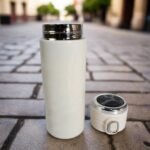 Smart Vacuum Insulated Water Bottle With Led Temperature Display, Cold & Hot | Leak Proof | Office Bottle | Gym | Home | Kitchen | Hiking | Trekking | Travel Bottle (Mix Color & Design) - Image 10
