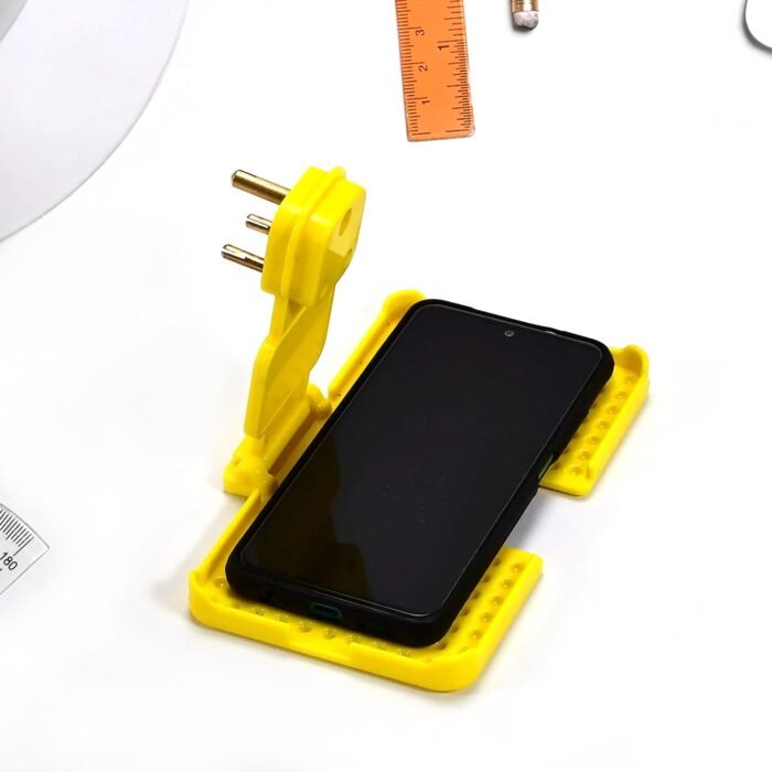 Multi-Purpose Wall Holder Stand for Convenient and Secure Mobile Device Charging - Image 5