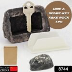 Hide A Key Outside Rock Looks Like A Real Rock - Weatherproof Rock Key Perfect For Emergencies - Fake Rock Key Hider Outside Decorative (1 Pc) - Image 3