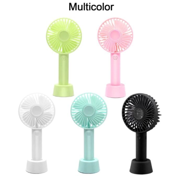 4787 Portable Handheld Fan used in summers in all kinds of places including household and offices etc.