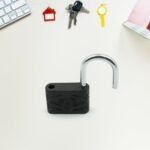 Enhanced Security Iron Padlock: Weatherproof, Rustproof, and Versatile Sizes