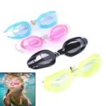 0399A SWIMMING GOGGLES WITH ADJUSTABLE CLEAR VISION ANTI-FOG WATERPROOF SWIMMING GOGGLES