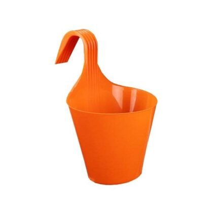 3850 Plastic Hanging Planter Pot, Multicolour,