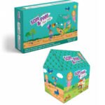 1909 Jumbo Size Go to School Kids Play Tent House (Multicolour) 