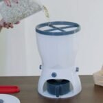 0127 4in1 Rice Dispenser, Grain Storage Container Household Cereal Dispenser