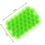 Vibrant Silicone Ice Cube Trays - 32-Cavity, Flexible and BPA-Free for Effortless Release and Multi-Use Freezing - Image 9
