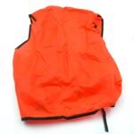 Economy Safety Vest, Soft Vinyl With Tie Closure For Identifying Staff And Volunteers Adult Pvc Safety Vest High Visibility For Outdoor Operator - Image 7