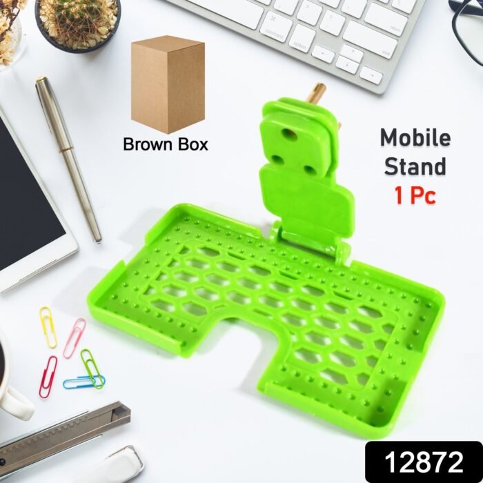 Multi-Purpose Wall Holder Stand for Convenient and Secure Mobile Device Charging - Image 2