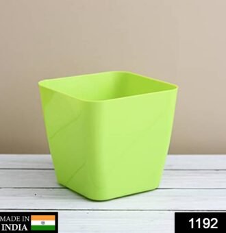 1192  Flower Pots Square Shape For Indoor/Outdoor Gardening