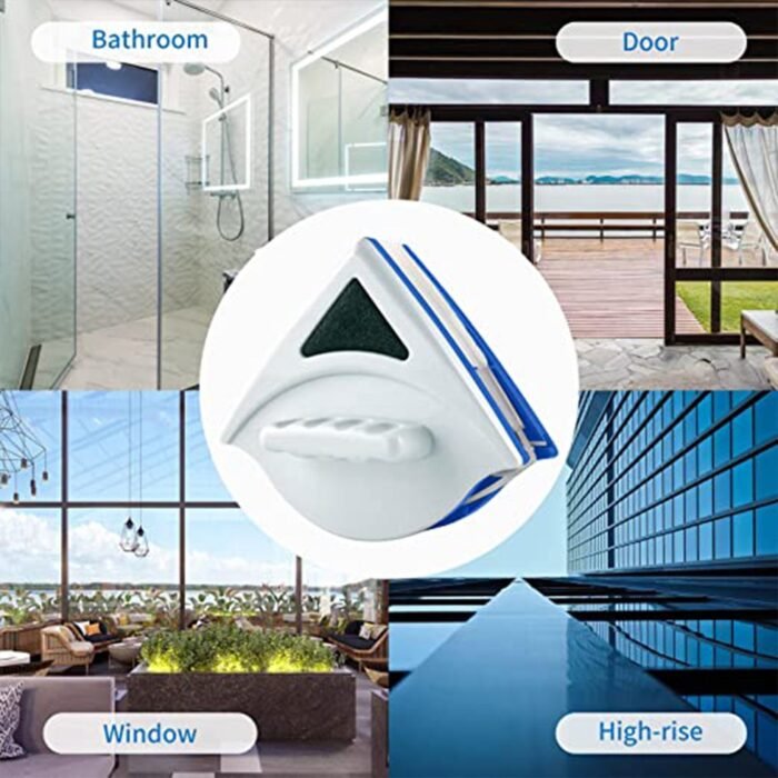 4976 Double face glass cleaner Window Squeegee, Magnetic Window Washing Equipment.
