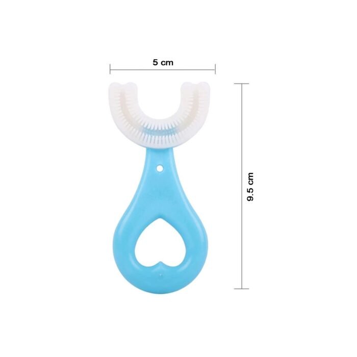 4774 Kids U S Tooth Brush used in all kinds of household bathroom places for washing teeth of kids, toddlers and childrenâ€™s easily and comfortably.