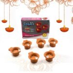 Water Sensor Diyas For Diwali Decoration | Diyas For Home Decoration| Diwali Decoration Items For Home Decor Diyas | Diwali Led Diyas Candle With Water Sensing Technology E-Diya (6Pc Set)