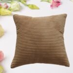 Throw Pillow Covers, 16X16 Inch, Pack Of 1 Couch Pillows Cover, Soft Corduroy Decorative Pillow Covers, Square Pillowcase For Bed Sofa Chair Bedroom Home Farmhouse Decor (1 Pc)