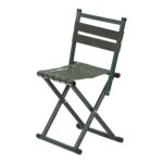 Stainless Steel Multipurpose Lightweight, Portable Folding Camping Chair For Garden, Outdoor Folding Chair With Back Support Heavy Duty Folding Chair Suitable For Hiking, Fishing, Camping, Beach, Home Vacation (1 Pc ) - Image 4
