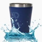 7184 Stainless Steel Drinking Glass for Water, Milk Tea Coffee Lassi Glass Tumbler  Premium Blue Glass