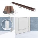 1751 Twin Door Draft Stopper/Guard Protector for Doors and Windows