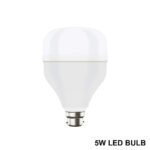 High-Power 5 W Led Light Bulb, Brightness Led Bulb White, General Lighting Bulb, Energy Saver Superior Light , Led Bulb, Cool White For Every Room: Bedroom, Living Room, Kitchen, Garage, Bathroom (5 Watt)
