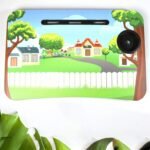 Foldable Bed Study Table Portable Multifunction Laptop Table Lapdesk For Children Bed Foldable Table Work Office Home With Tablet Slot & Cup Holder