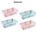 2336A EXPANDABLE ADJUSTABLE MULTIPURPOSE FRIDGE STORAGE BASKET ( 2 pc )